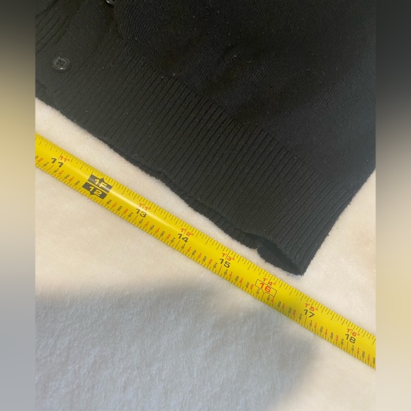 Black and sparkly button up sweater - Picture 5 of 9